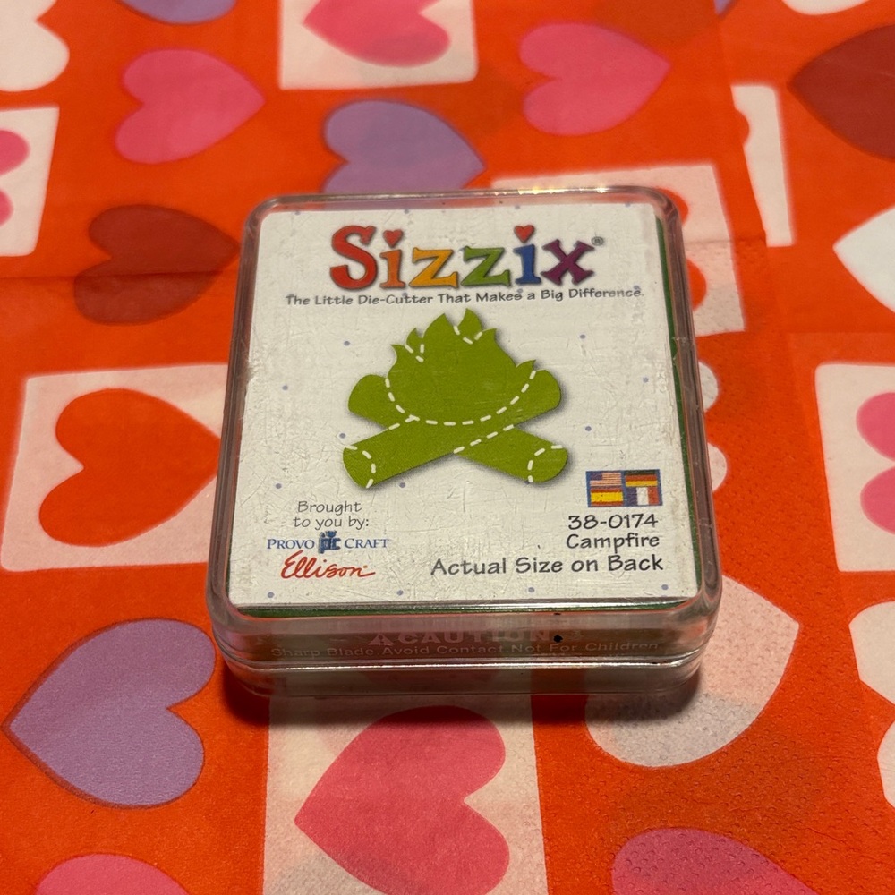 Sizzix Green Campfire Die-Cutter